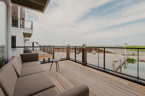 Top Airbnb: Residence Oude Haven Appartement Balcony/sauna! in Wijk 01 Colijnsplaat