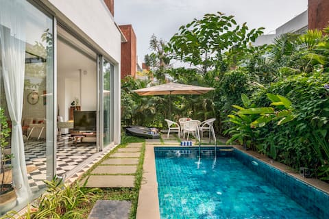 LaZamora, 3BHK with Prt Pool Near Anjuna Beach