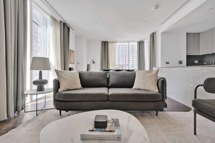 Blueground | Canary Wharf, open plan, nr Wharf gallery image 2