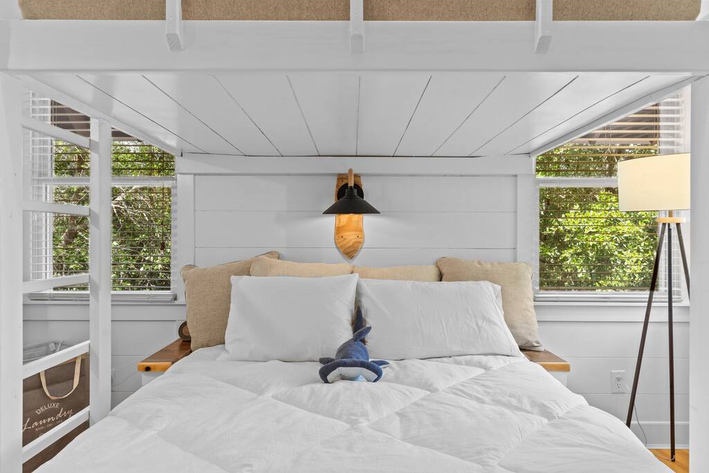 Cozy lighting and dimmers are used throughout our home to maximize your relaxation.