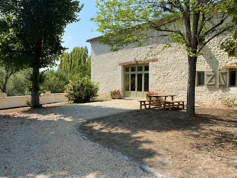Le Tamaris - Old barn with private pool