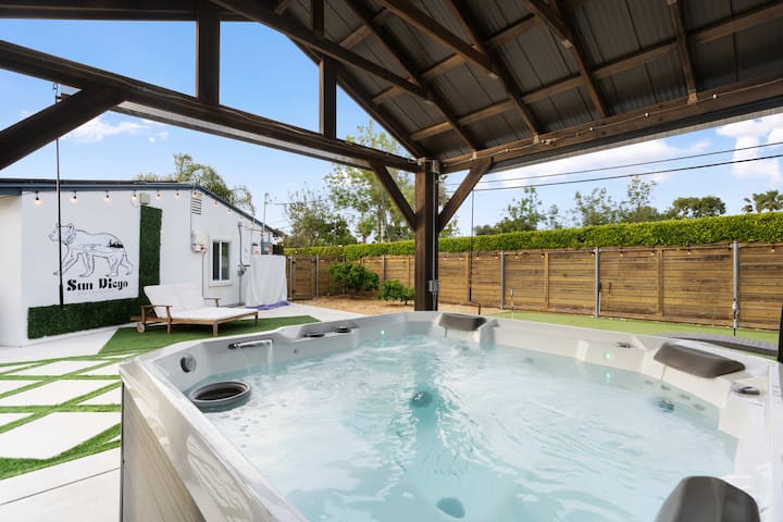 San Diego Chill Vibes | Spa & Games+Pet Friendly!