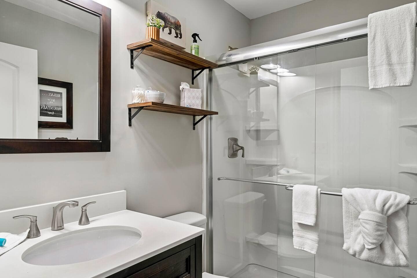 The second full bathroom