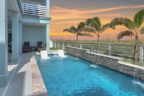 BeachHouse Bliss | Water Views, Private Pool