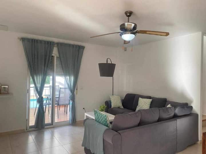 Lovely Three-bedroom Villa With A Private Pool. - Mojácar