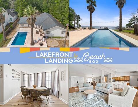 Lakefront Retreat with Pool, Dock & Game Room