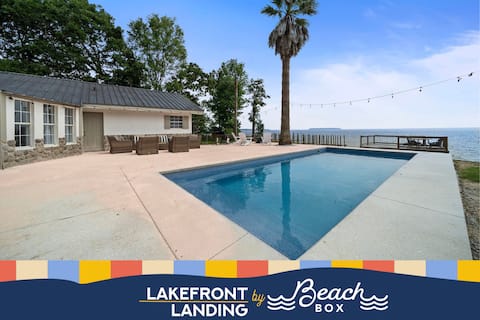 Lakefront Retreat with Pool, Game Room & Dock