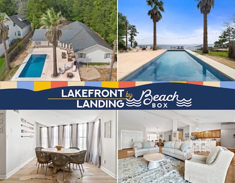 Lakefront Retreat with Pool, Game Room & Dock