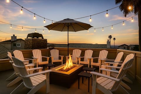 Beach Home-RoofDeck-Steps to Sand - No Guest Fee