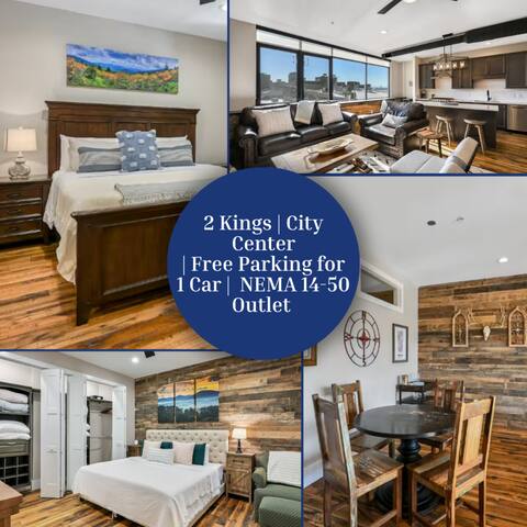 Downtown Condo with Two Ensuite King Bedrooms