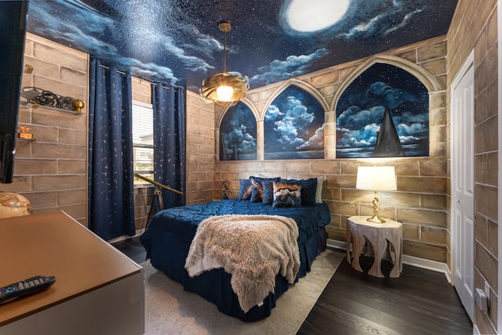 Sleep under the stars in the Astronomy Tower bedroom.  #StargazingSleep
