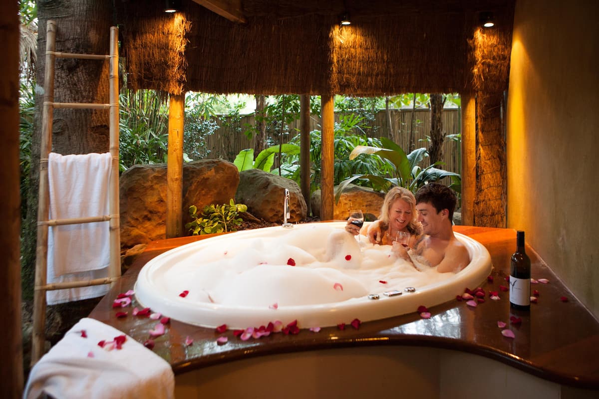 Rainforest Spa Suite — photo via the host's Airbnb listing