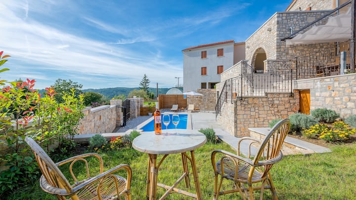 Villa Beram - Authentic Villa Beram In Central Ist - Pazin