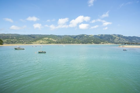 Views for miles of the  Ocean and Bolinas Lagoon