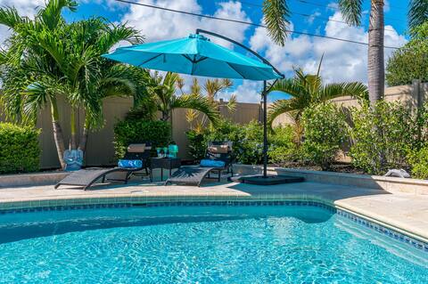 Ocean Ridge Oasis w/ Heated Pool -Near Beach!