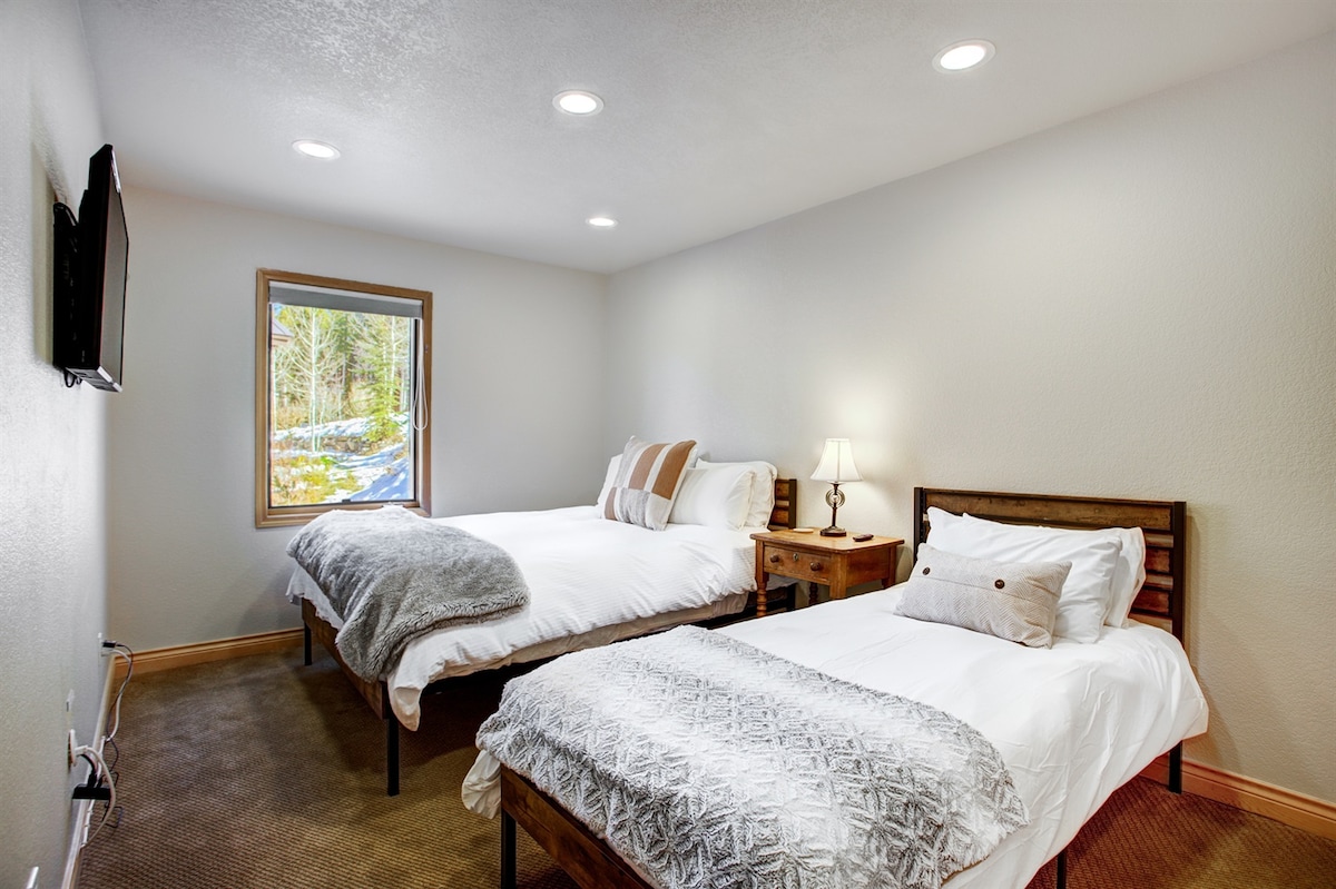 Bedroom #6 - Queen Bed + Twin Bed (Lower Level)