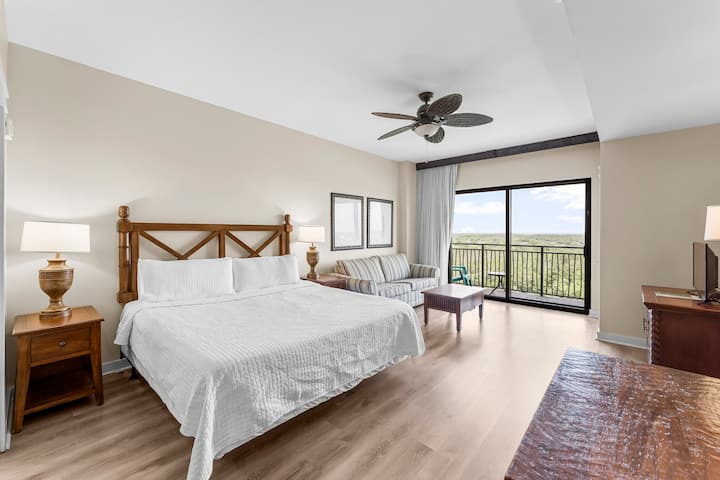 Origin 1125 - Studio King - Peaceful Nature View Unit - Panama City Beach, FL