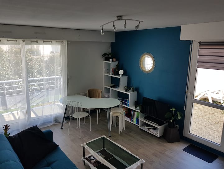 Cosy 38m² Avec Terrasse Pour 4 Pers à La Rochelle Apartments for Rent