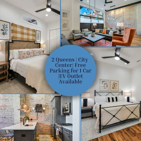 Impressive City Center Condo with EV Outlet