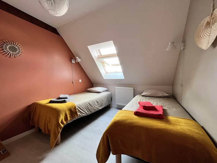 49 m² Gîte, 2 Bedrooms, Pro – Family