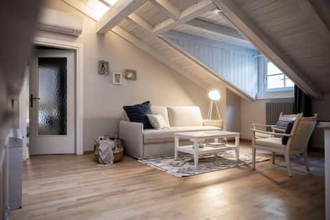 Blue apartment