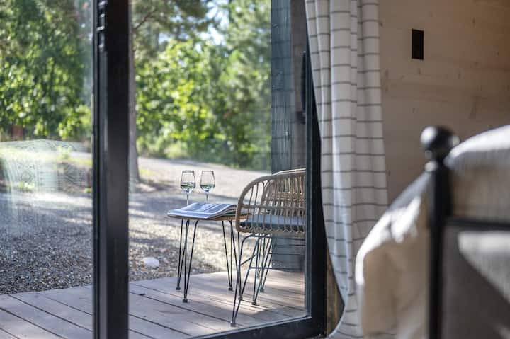 Master Bedroom with Front Porch Access