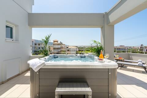 Villa Isabella Luxury Living rooftop Jacuzzi