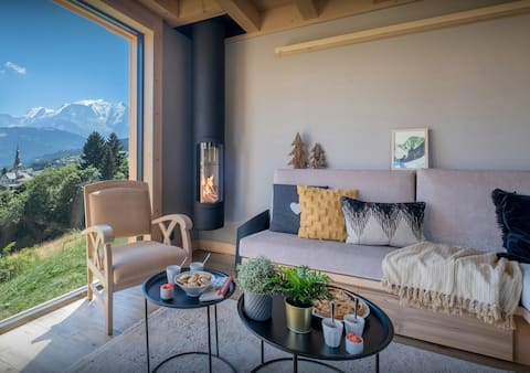 Alpine stay with Mont Blanc views