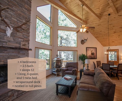 The Duke Cabin - A FOREST LAKES Cabin in the Woods!