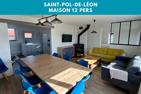 Saint-Pol family house garden fully equipped