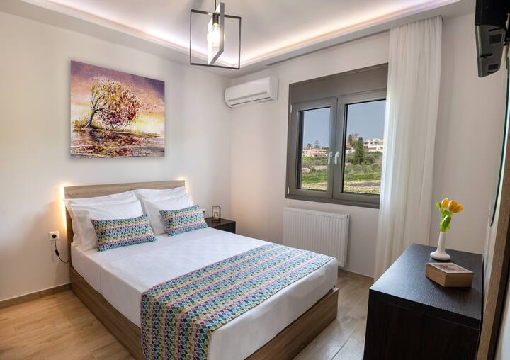 דירה Destino 1, חדר שינה עם מיטה זוגית