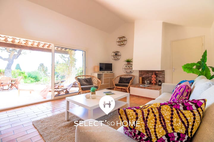 Mas Provençal, Jardin & Vue Mer Par Selectsohome - Rayol-Canadel-sur-Mer