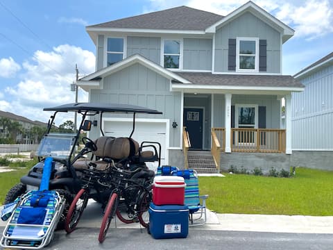 Private Pool! Golf Cart, Beach Toys