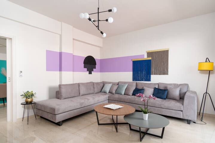 NIMA 2, modern-style apt in the heart of Rethimno!