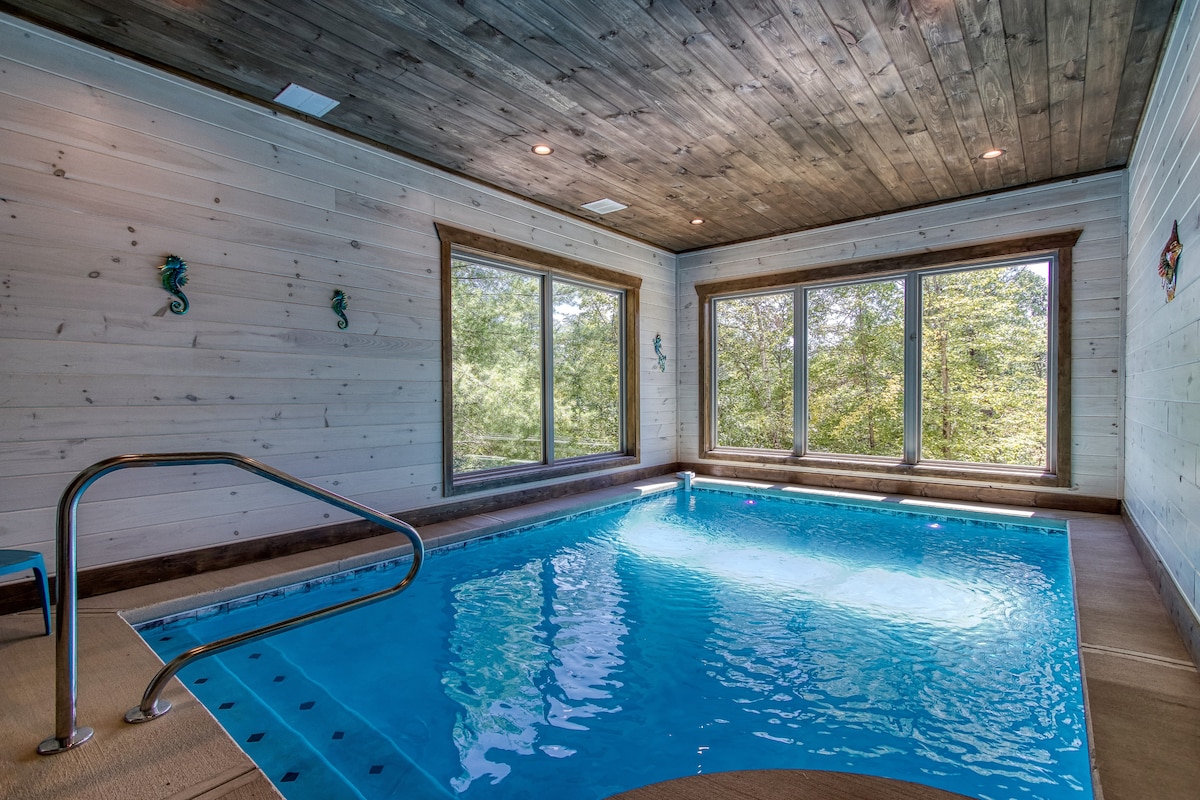 Indoor Pool • Theater • Arcade • Sleeps 12