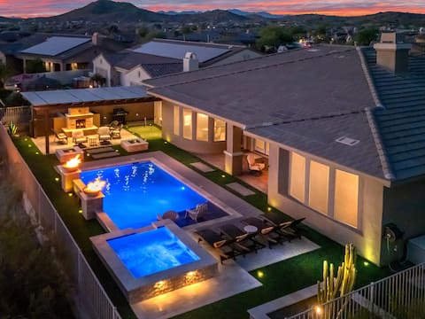 Elegant Golf Course Retreat W/private Casita! Pool