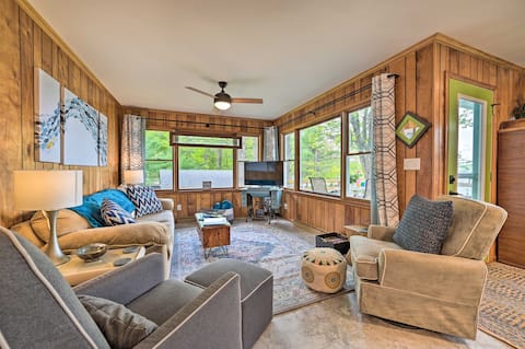 'Northern Nights Beachfront Cottage' in Kalkaska