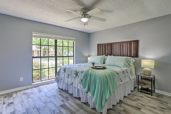 Dormitorio 1 | Cama king | Ropa de cama | Nuevo televisor inteligente