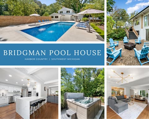 Spend Fall in MI! Hot Tub, Fire Pit + more!