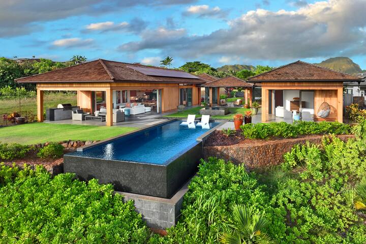 Hale Kupanaha: Opulent New Villa + Pool/Spa/Views gallery image 4