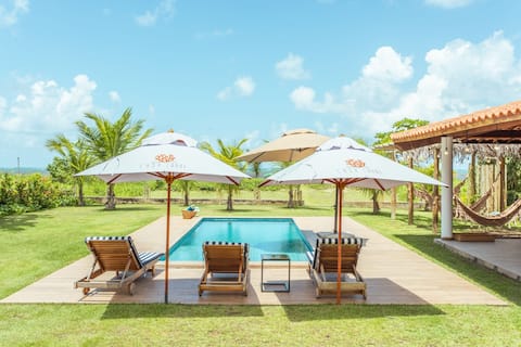 5 en-suites at Milagres' Sea Edge