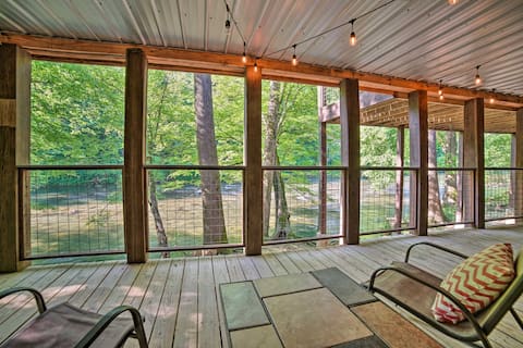 Crystal River Cabin w/ Scenic View & Fire Pit