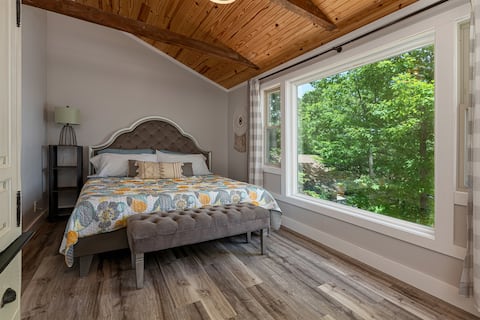 French Country Cottage • Dock & Screened Porch