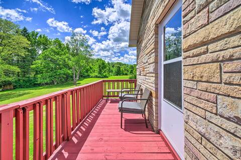 Roomy Montour Falls Retreat w/ Private Pool!