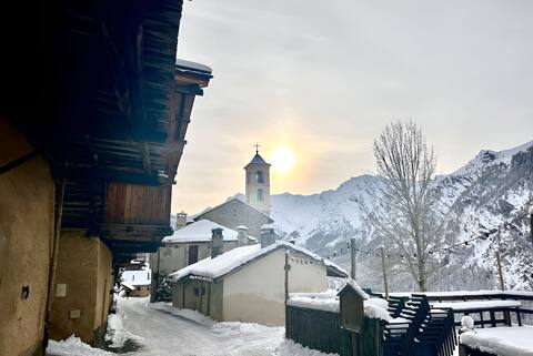 Casa-La Fuste center St-Véran Foot of the Slopes