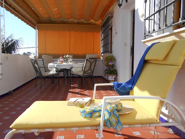 Penthouse à Costa De La Luz, Climatisation, Plage - Chipiona