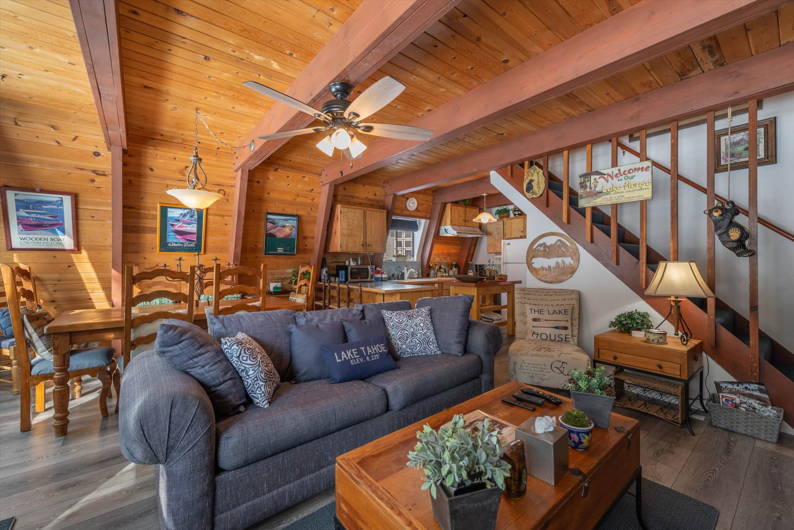 Tahoe Cabin with Hot Tub Near Beach & Skiing - Photo 9