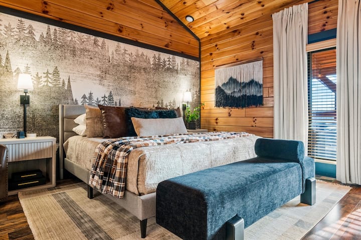 Spacious king suite for ultimate relaxation