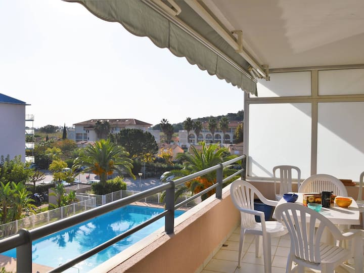 T2 Climatisé, Piscine, Terrasse, Proche Plage - Le Lavandou