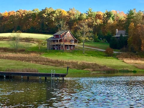 Lakefront Escape! Hot Tub, Views & River Access!